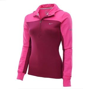 Nike thermal half zip hoodie, M